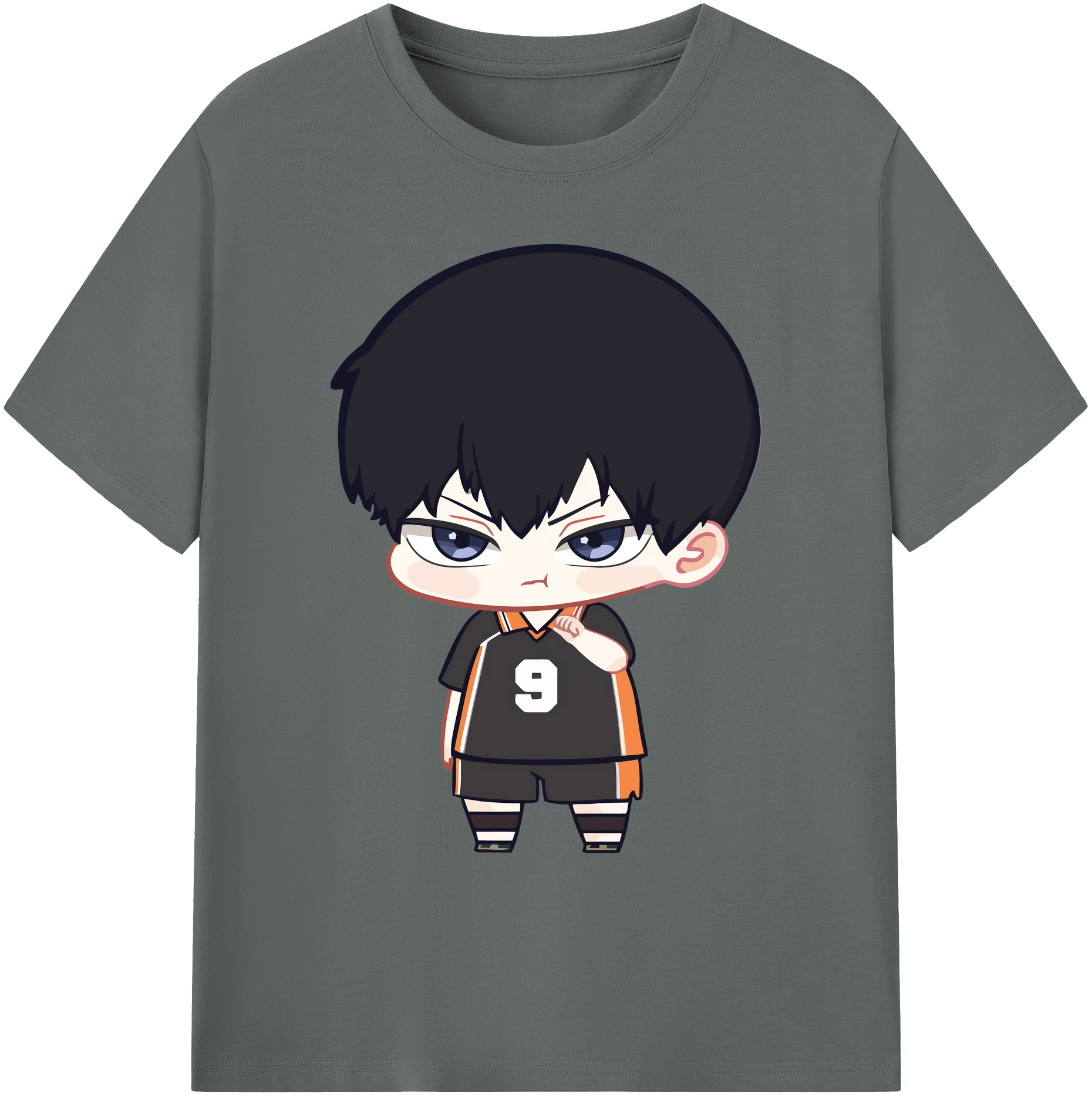 （画像用） ハイキュー!! Haikyu!! 綿100％ メンズ半袖Tシャツ｜肌触りやわらか＆通気性